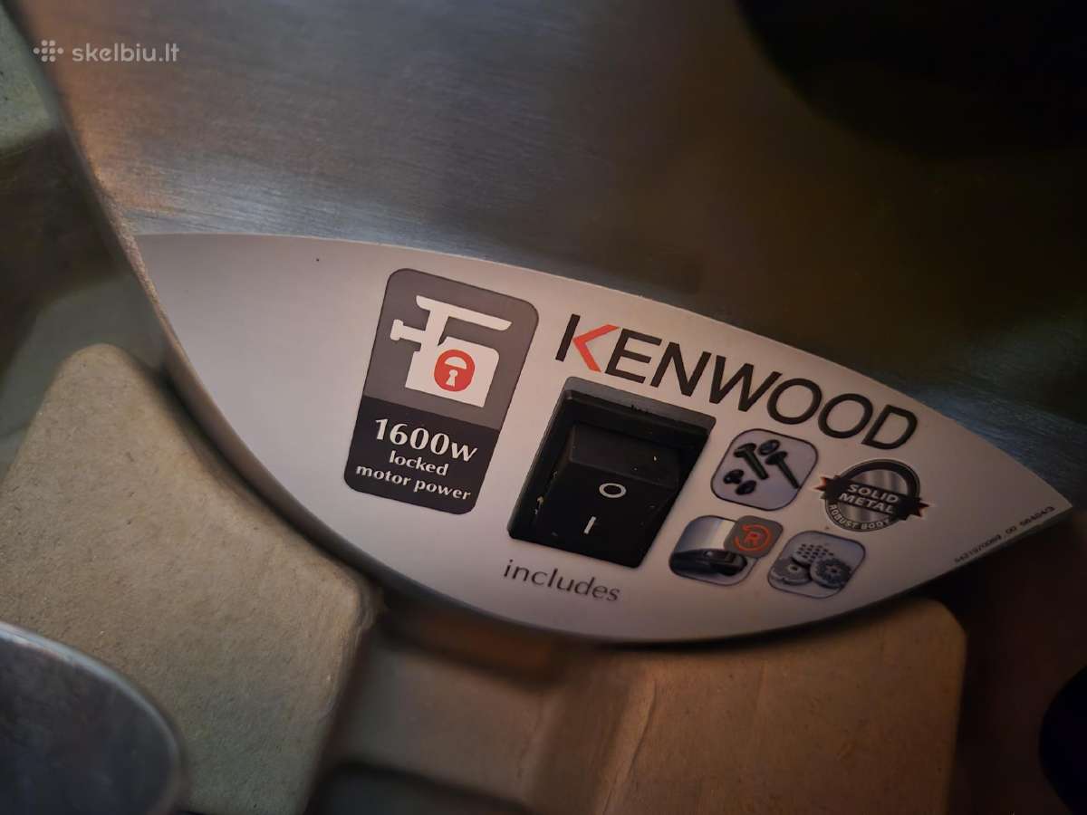 Braun ir Kenwood mėsmalės - nuotraukos Nr. 6