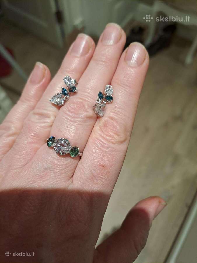 Aukso žiedas su LG briliantais (2,52ct) - nuotraukos Nr. 7