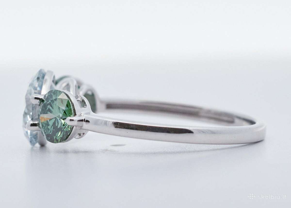 Aukso žiedas su LG briliantais (2,52ct) - nuotraukos Nr. 9