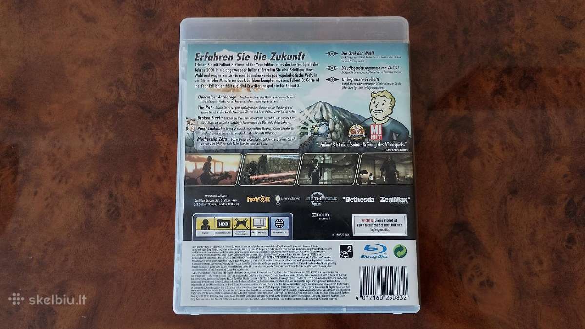 PS3 Fallout 3 Goty - nuotraukos Nr. 2