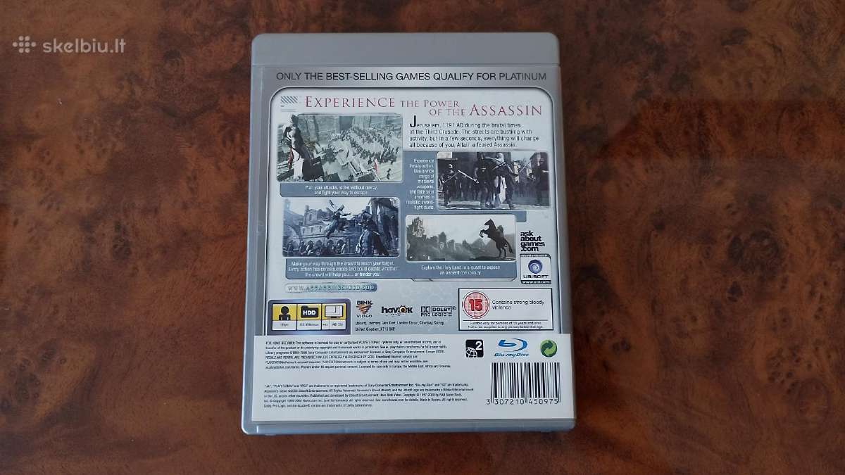 PS3 Assassin's creed - nuotraukos Nr. 2