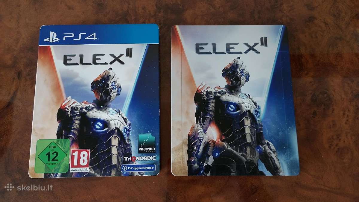 Ps4/5 Elex II steelbook