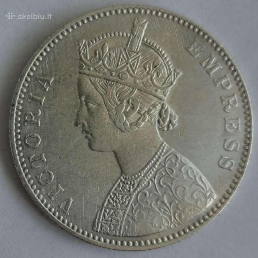 1885 Britų Indija 1 rupija