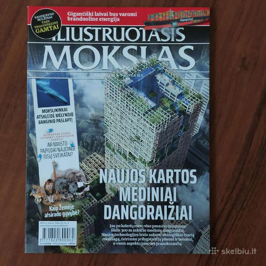 Iliustruotasis mokslas ,2025 m. kovas - balandis