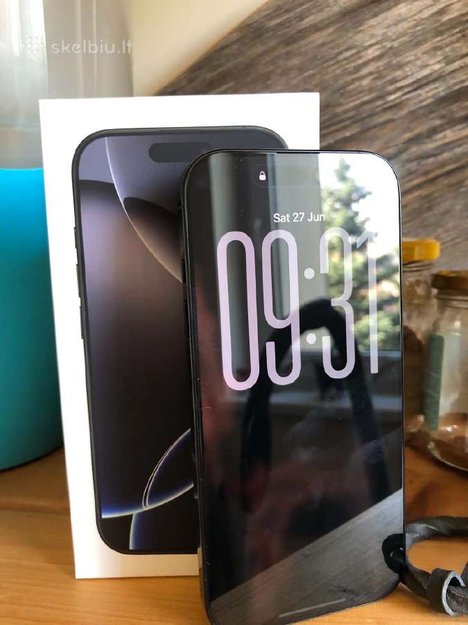 Keičiu iPhone 16 Pro į iPhone 15 Pro Max + 100€