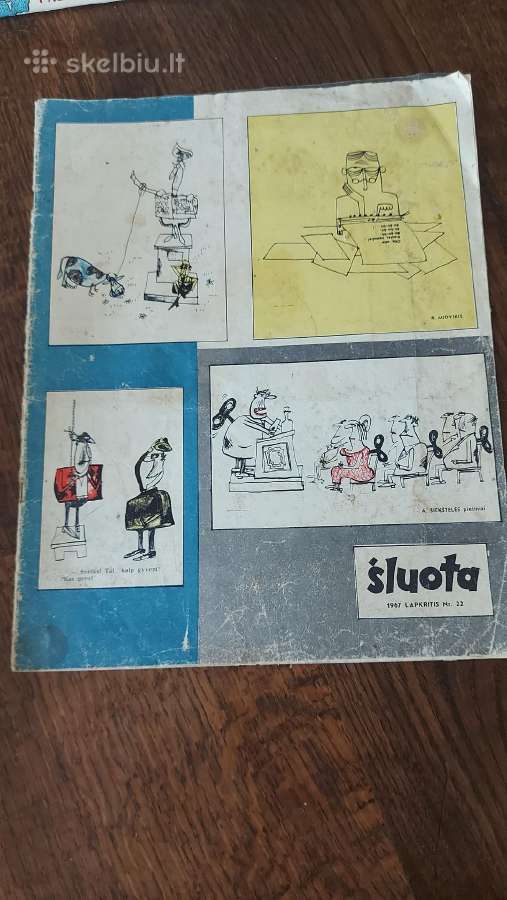 Lietuviškas satyros žurnalas Šluota, 1967 m. lapkr