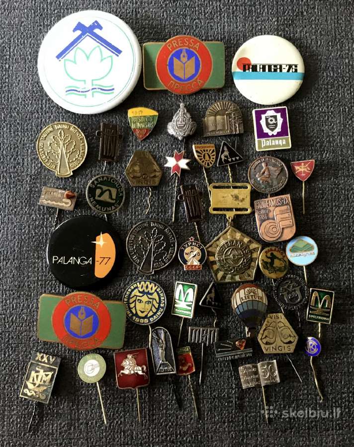 42 ženkliukai. Kaina su siuntimu