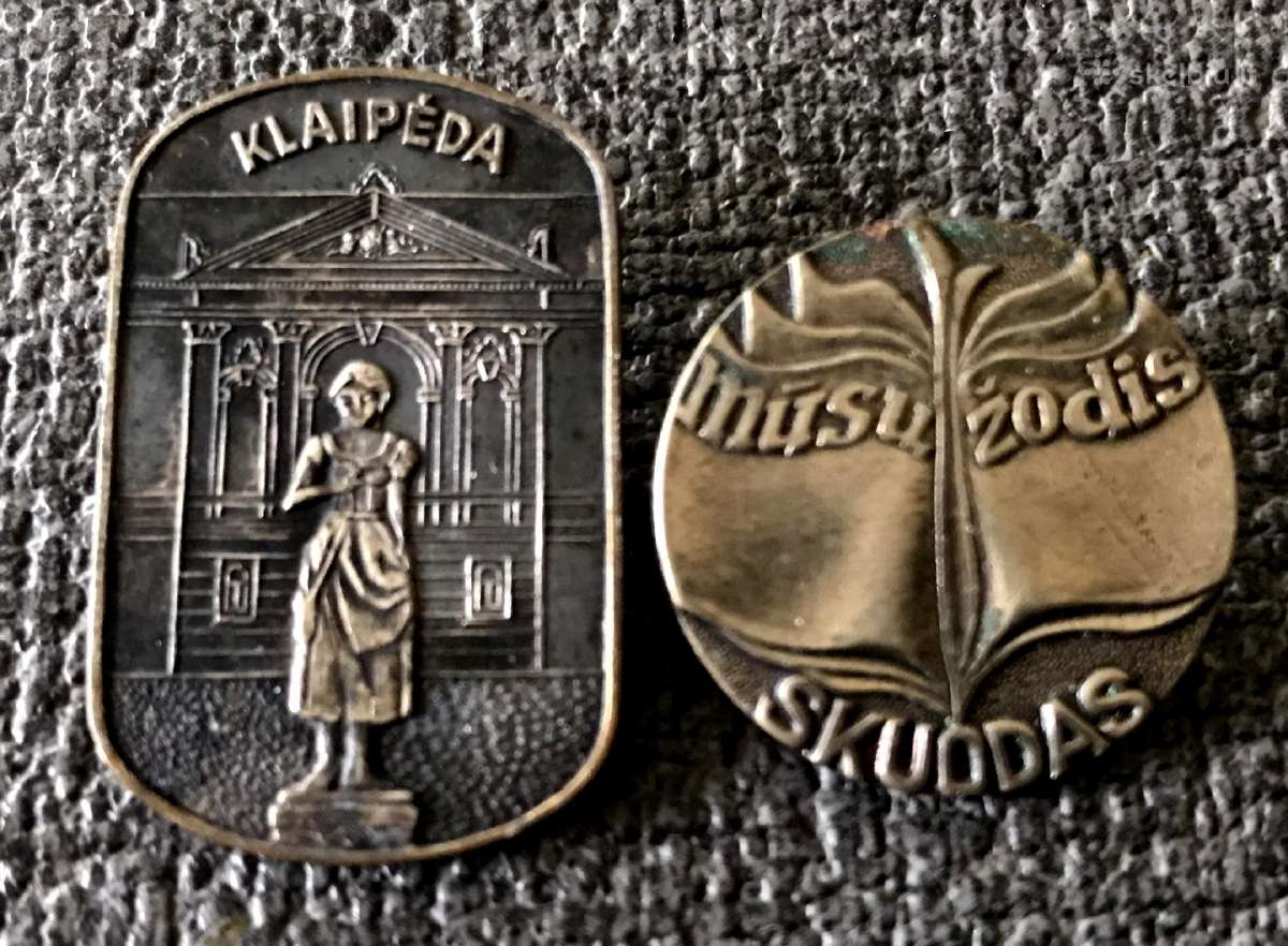 Ženkliukai: Klaipėda, Taravos Anikė, Skuodas