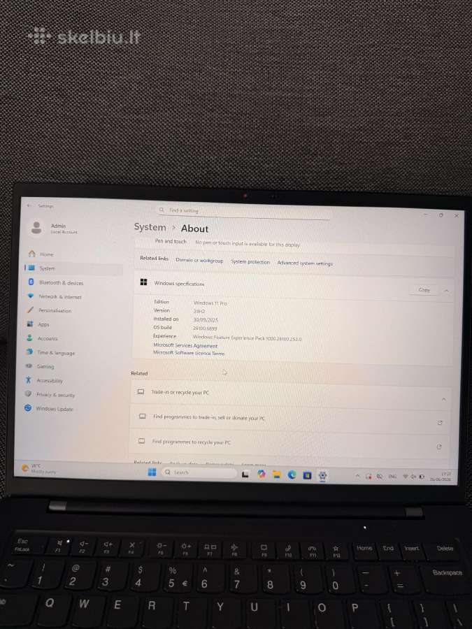 Lenovo thinkpad x1 carbon - nuotraukos Nr. 8