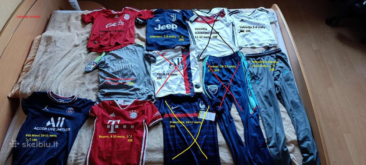 Originalūs vaikiški futbolo marškinėliai - nuotraukos Nr. 7