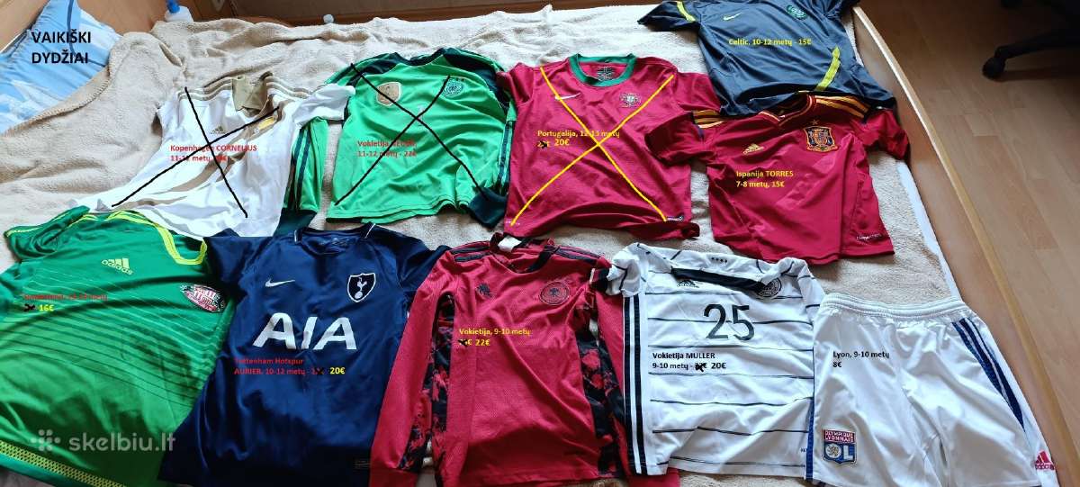 Originalūs vaikiški futbolo marškinėliai - nuotraukos Nr. 9