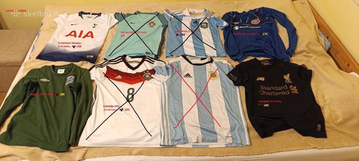 Originalūs vaikiški futbolo marškinėliai - nuotraukos Nr. 10