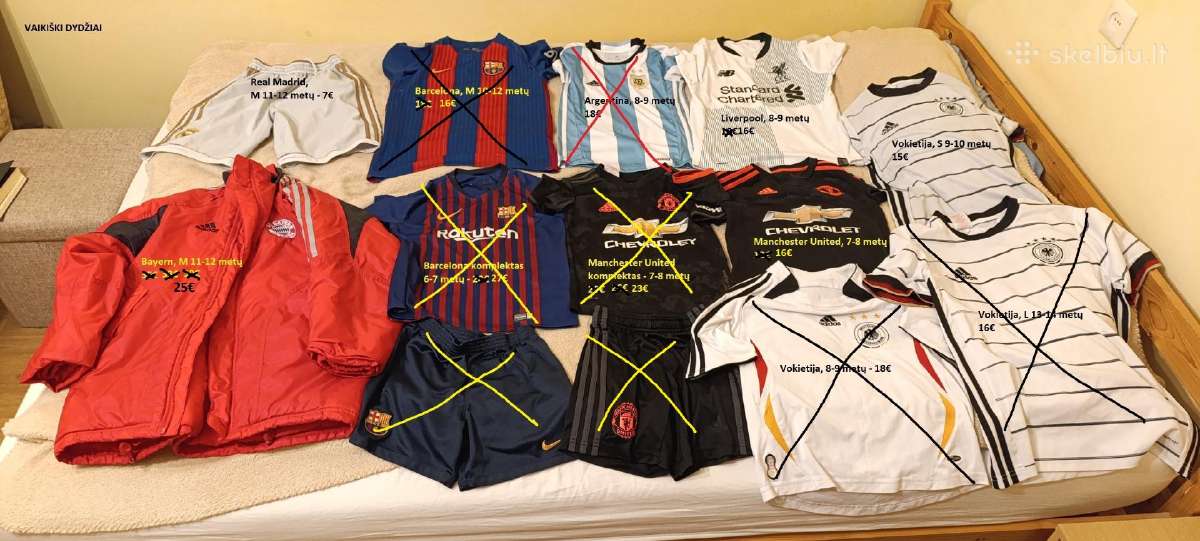 Originalūs vaikiški futbolo marškinėliai - nuotraukos Nr. 11