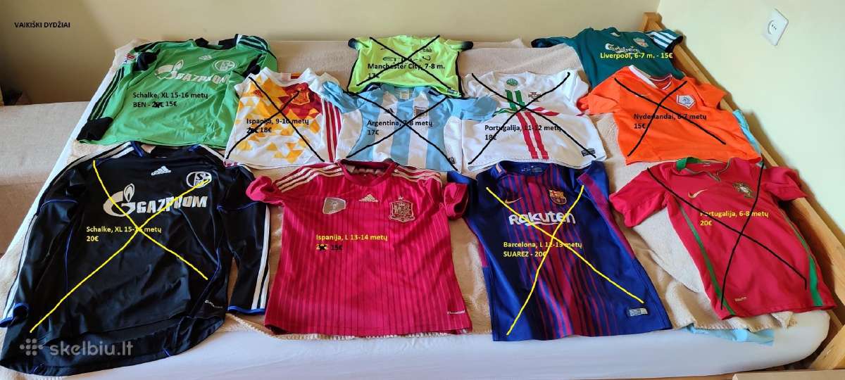 Originalūs vaikiški futbolo marškinėliai - nuotraukos Nr. 18