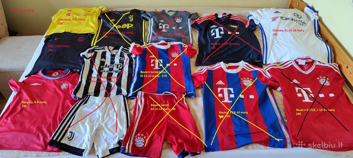Originalūs vaikiški futbolo marškinėliai - nuotraukos Nr. 19