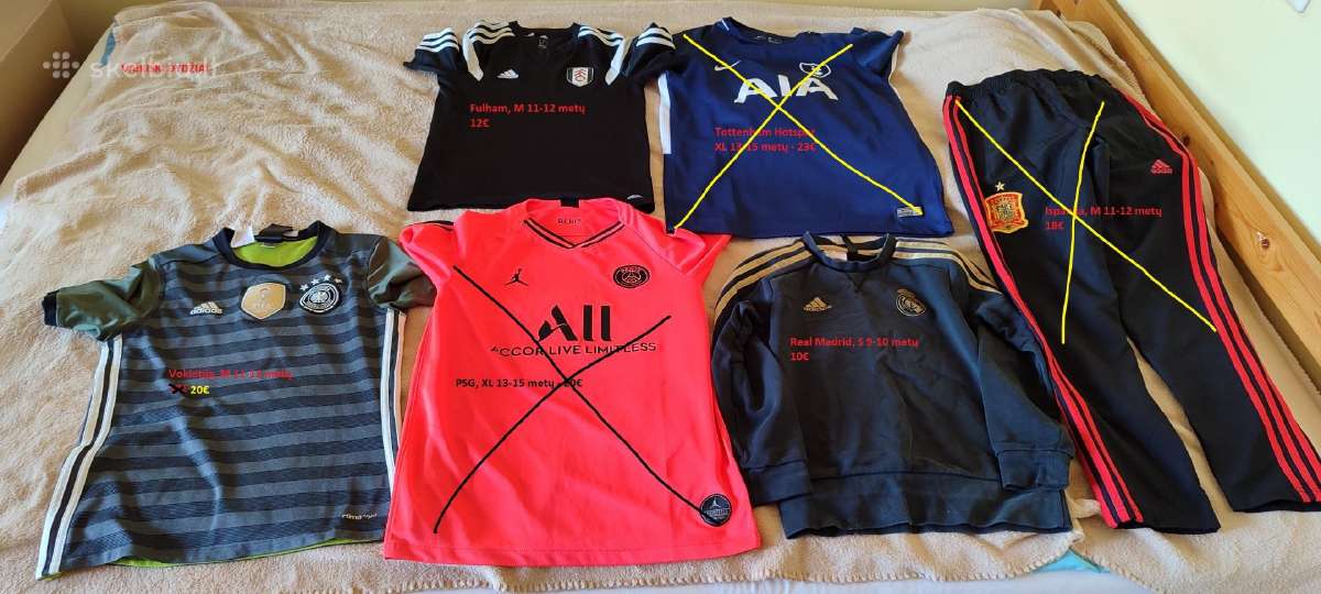 Originalūs vaikiški futbolo marškinėliai - nuotraukos Nr. 20