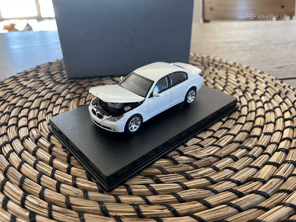 Kolekciniai modeliukai- Bmw e60