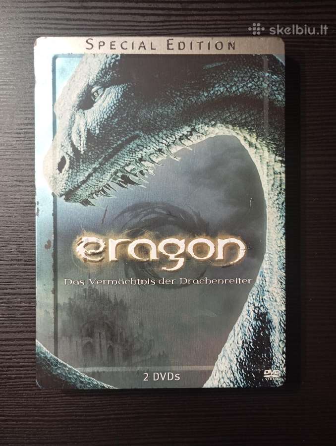 Dvd filmas Eragon steelbook formatas