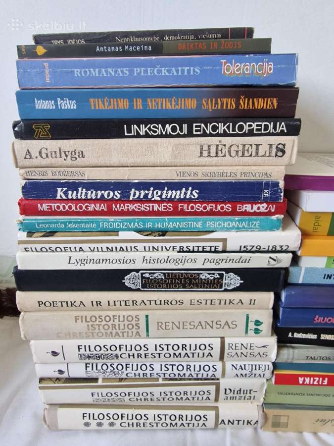 Filosofijos, kultūros istorijos - nuotraukos Nr. 3