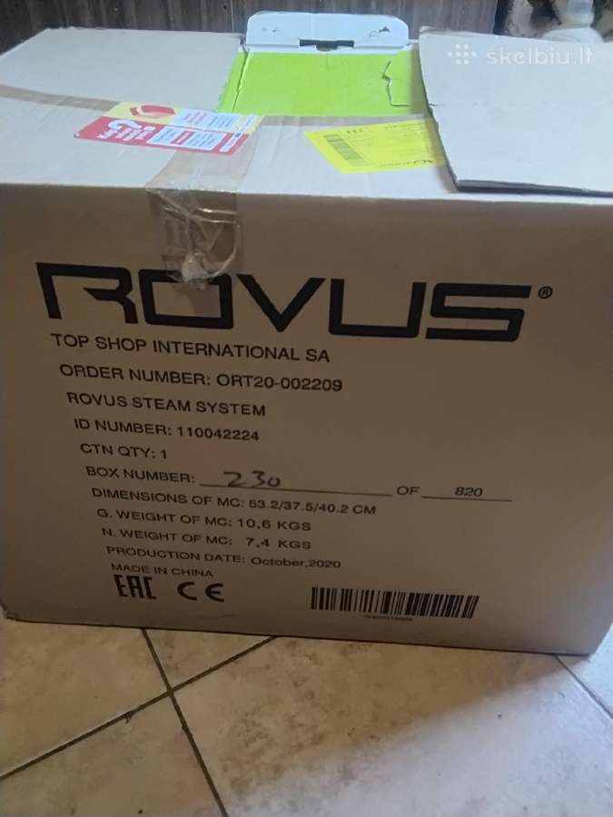 Garų valytuvas Rovus - nuotraukos Nr. 6