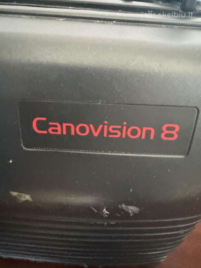 Senovinė kamera „Canon Canovision 8“ - nuotraukos Nr. 3