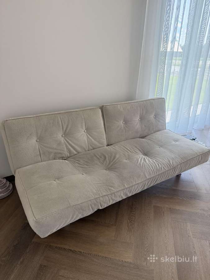 Pilka sofa-lova - nuotraukos Nr. 2