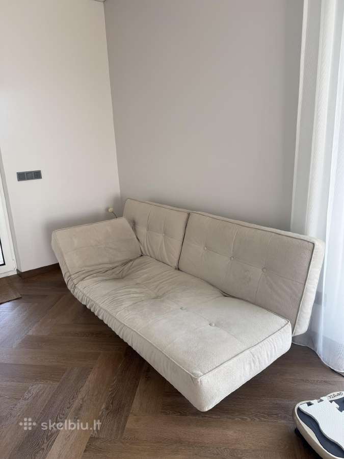 Pilka sofa-lova - nuotraukos Nr. 3