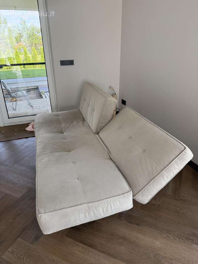 Pilka sofa-lova - nuotraukos Nr. 6