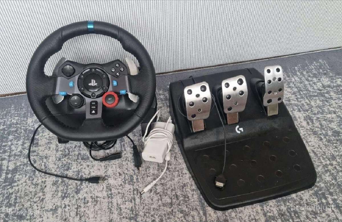 Logitech G29 Driving Force PS3 Ps4 Ps5 + laidai