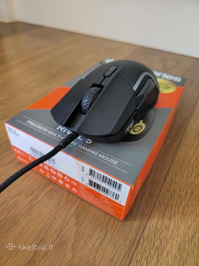 Steel Series Rival 5 Gaming Mouse (Pelė) - nuotraukos Nr. 3