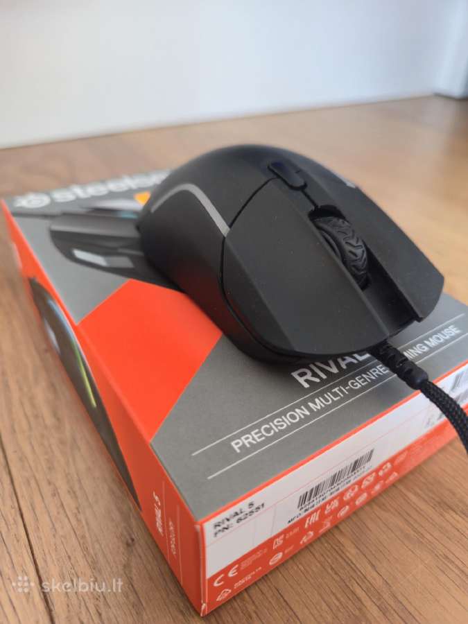 Steel Series Rival 5 Gaming Mouse (Pelė) - nuotraukos Nr. 4