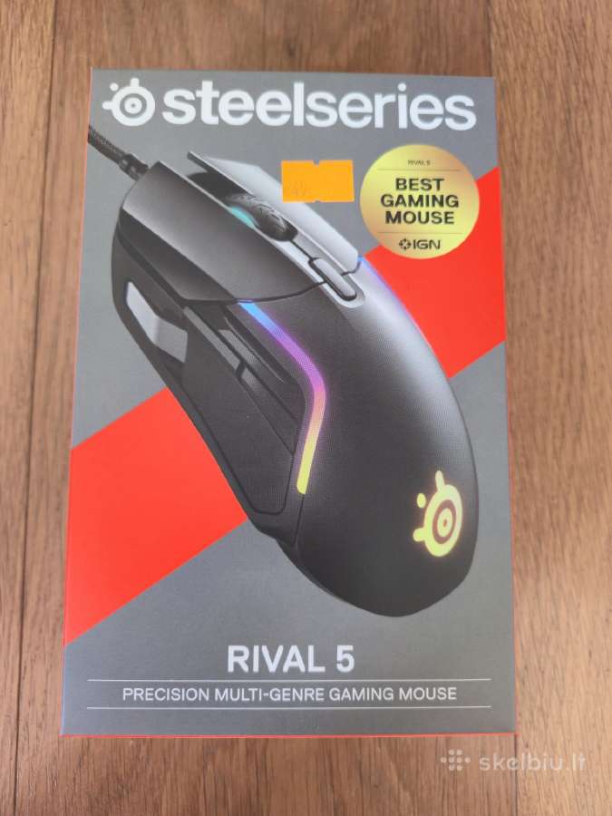 Steel Series Rival 5 Gaming Mouse (Žaidimo Pelė)