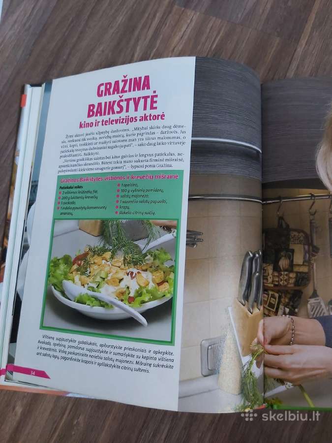 Įžymybių virtuvės paslaptys.receptų knyga - nuotraukos Nr. 4