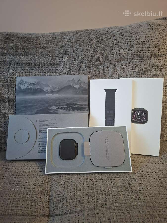 Apinaujis Apple Watch Ultra 3 su garantija