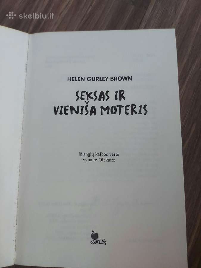 Knyga Seksas ir vieniša moteris - nuotraukos Nr. 2
