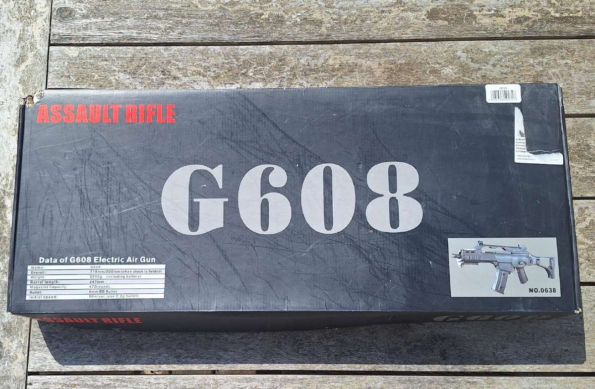 G608 airsoft automatas - nuotraukos Nr. 4