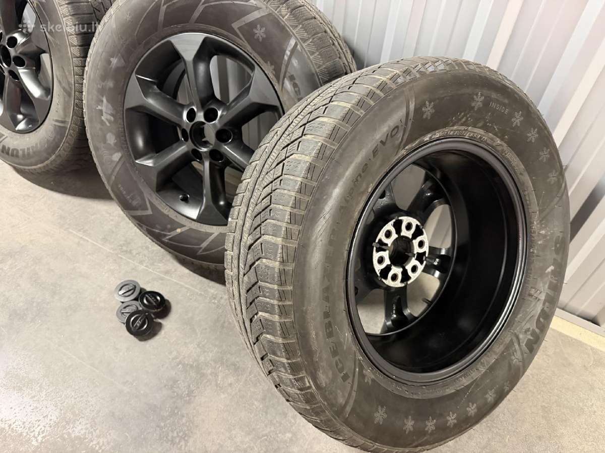 Lieti Nissan diskai R17, su padangom - nuotraukos Nr. 3