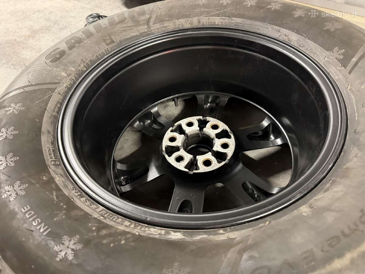 Lieti Nissan diskai R17, su padangom - nuotraukos Nr. 4