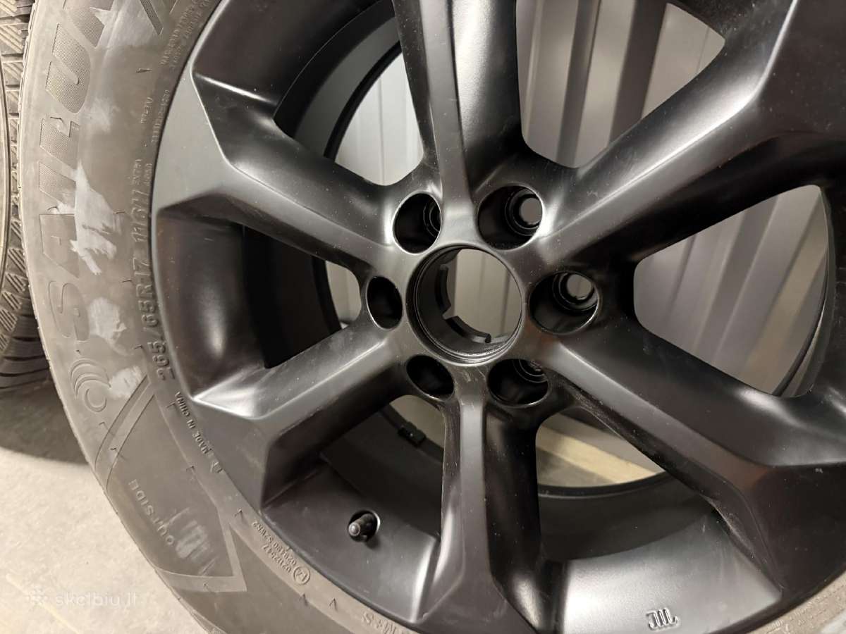 Lieti Nissan diskai R17, su padangom - nuotraukos Nr. 5