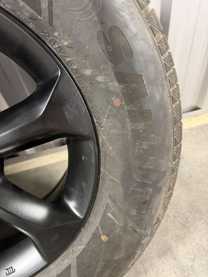 Lieti Nissan diskai R17, su padangom - nuotraukos Nr. 9