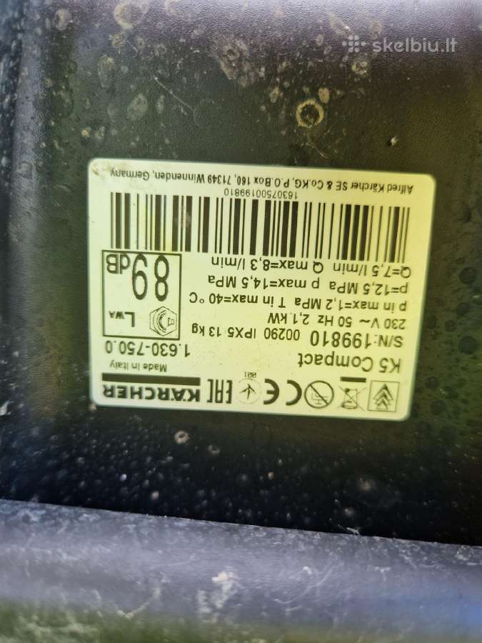 Karcher K5 compact - nuotraukos Nr. 3