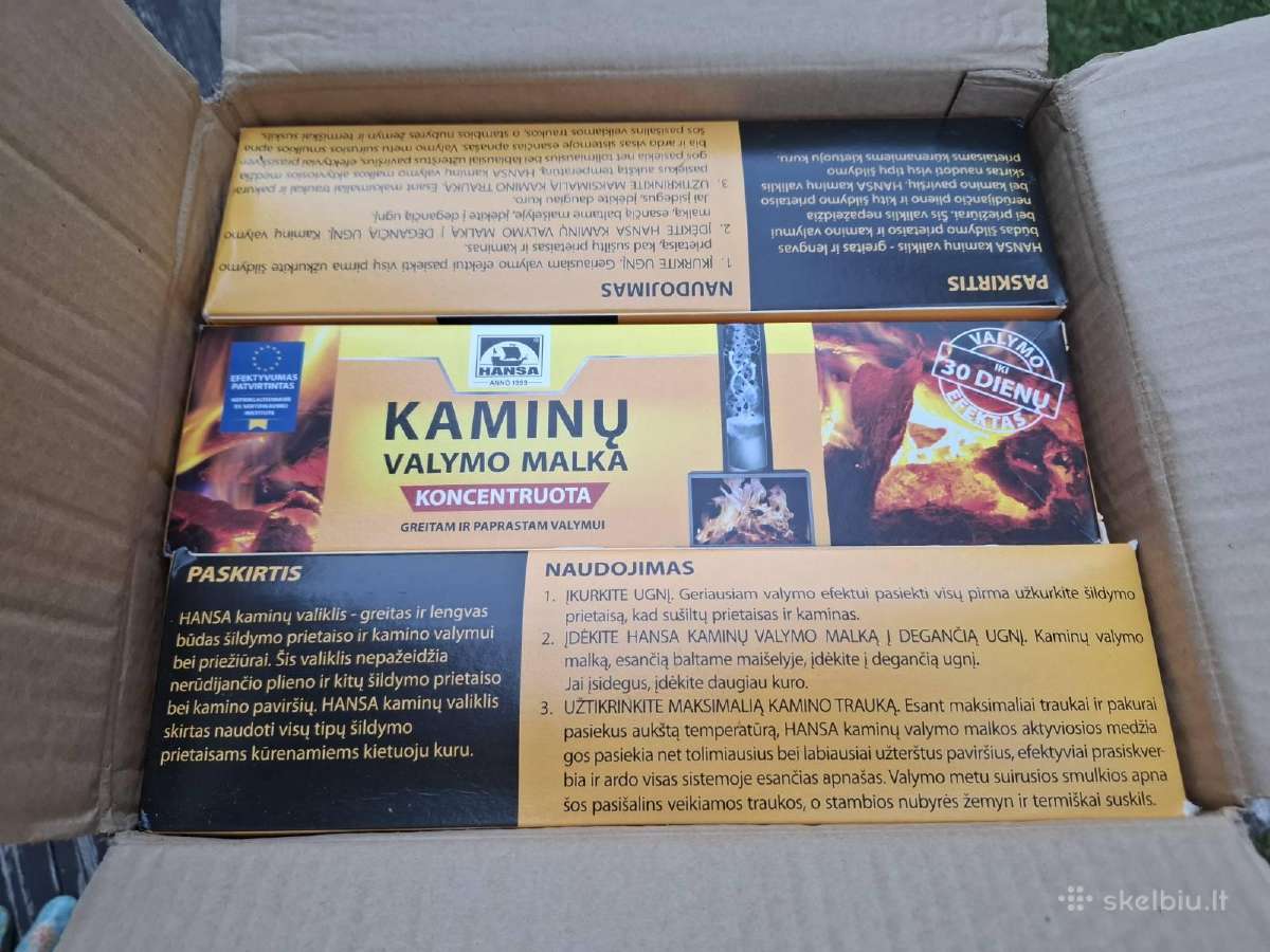 Kaminų valymo malka Hansa, 9 vnt