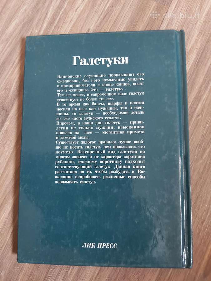 Knyga Kaklaraiščiai - nuotraukos Nr. 2