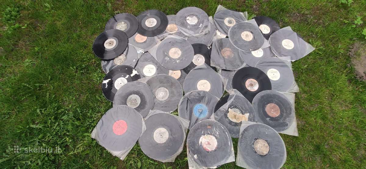 Vinilinės plokštelės apie 40vnt - nuotraukos Nr. 5