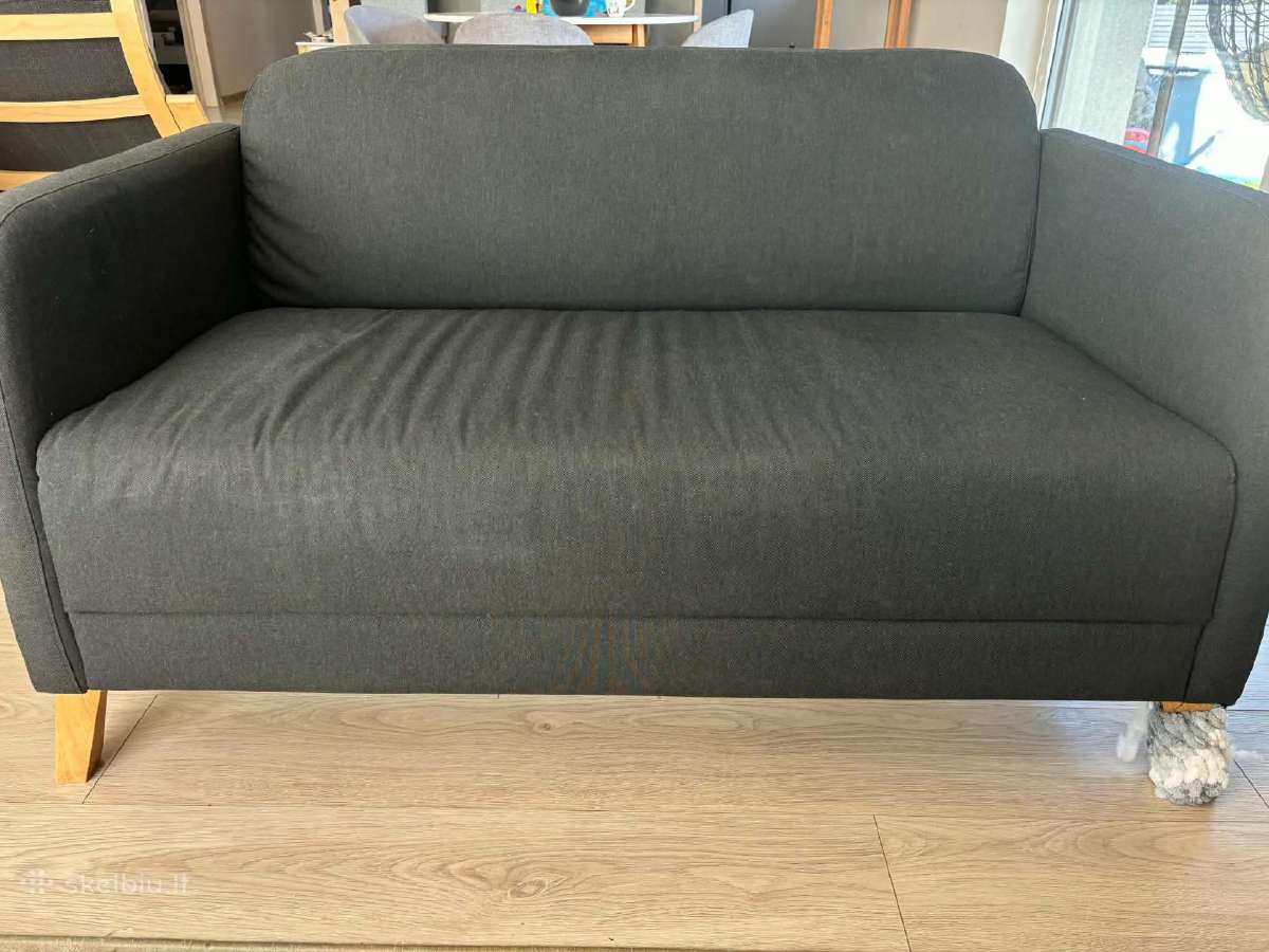 Dvivietė Linanas Ikea Sofa - nuotraukos Nr. 2