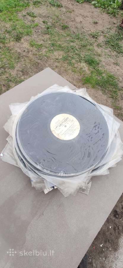 Vinilinės plokštelės apie 40vnt - nuotraukos Nr. 9