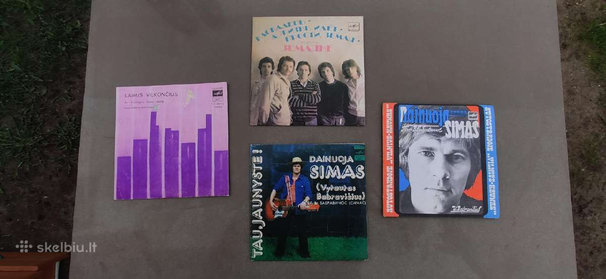 Vinilinės plokštelės apie 40vnt