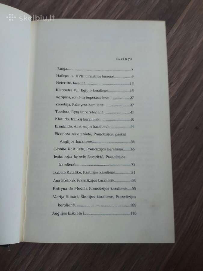 Knyga žymiausių karalienių gyvenimai - nuotraukos Nr. 3