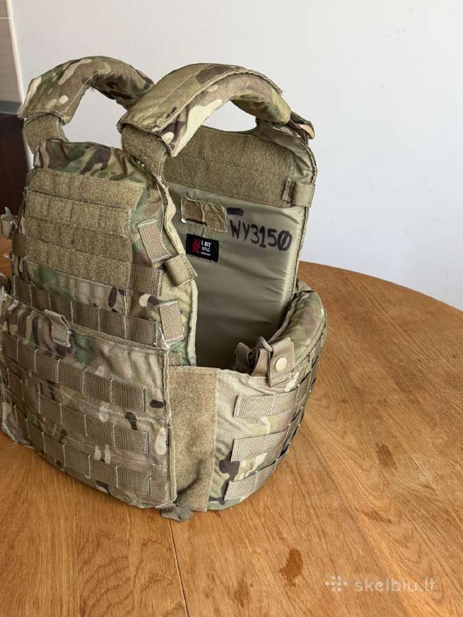 Plate Carrier Lbt su balistika. Naudota