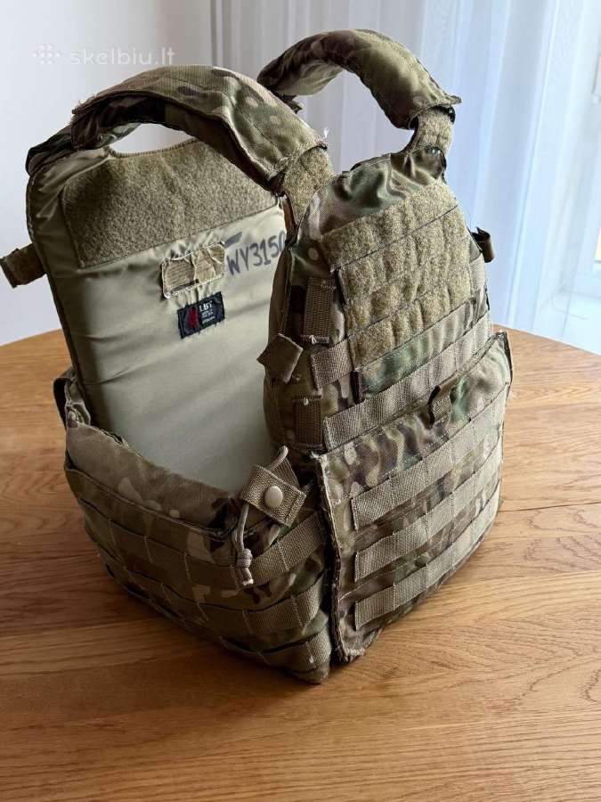 Plate Carrier Lbt su balistika. Naudota - nuotraukos Nr. 2
